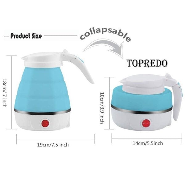 "Portable Foldable Electric Travel Kettle - Compact & Lightweight" Easy Nest 